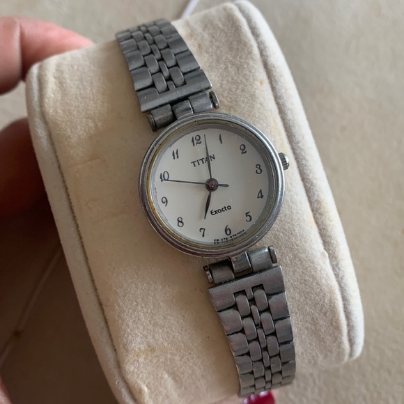 Titan Accessories Titan Vintage Mesh Band Stainless Steel Watch Poshmark
